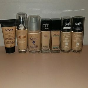 7 Drugstore Foundation Lot